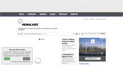 Desktop Screenshot of munilabs.com