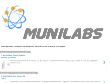 Tablet Screenshot of munilabs.com